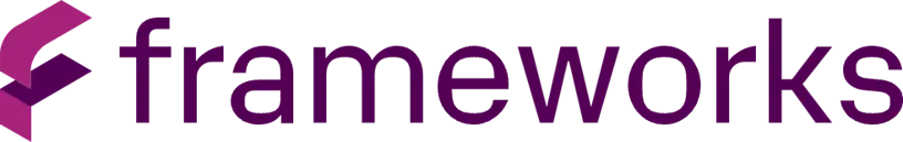 Frameworks Logo Wide Purple